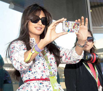 Chitrangada Singh was invited as the guest of honour at the Formula 1 race recently in Abu Dhabi